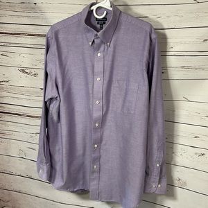 Croft & Barrow button down men’s shirt, long sleeved 17 1/2 34/35 light purple